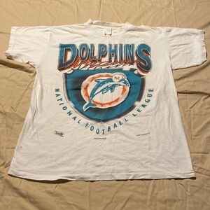 Men’s Miami Dolphins Magic Johnson tee 1994 in size large